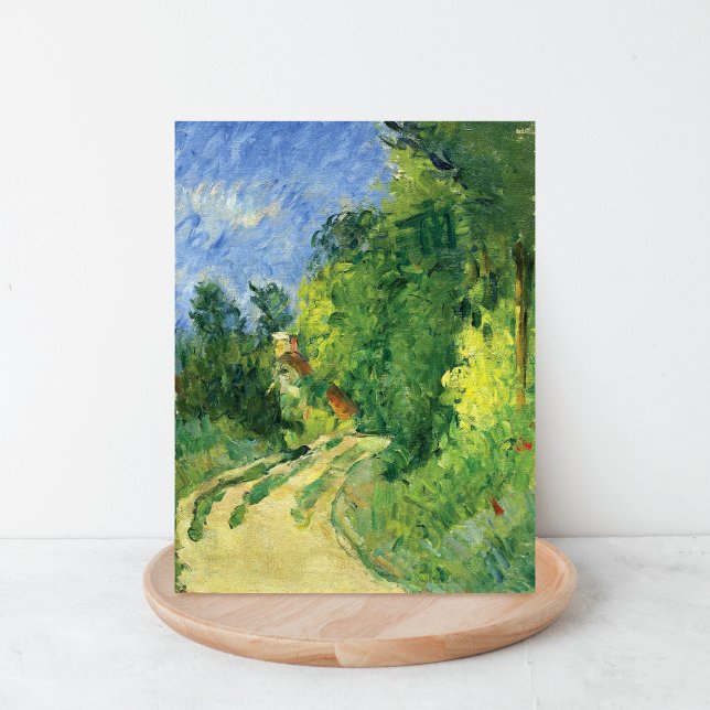 Postal Bend in the Road Forest Paul Cezanne (Subido por el creador)
