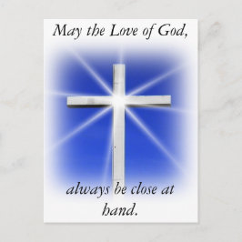 Postal Bendecido por Dios