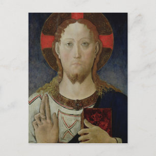 Postal Bendición de Cristo