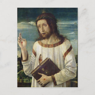 Postal Bendición de Cristo