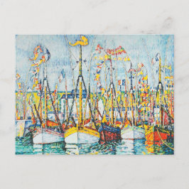 Postal Bendición de la Flota del Atún en Groix de Paul Si