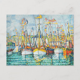Postal Bendición de la Flota del Atún en Groix de Paul Si