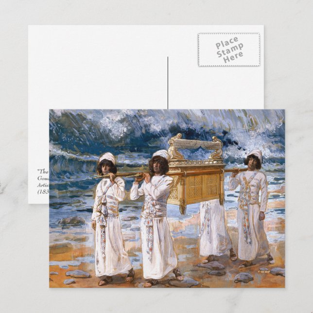 Postal Bendiciones de la Pascua. Bella Artes (Anverso / Reverso)