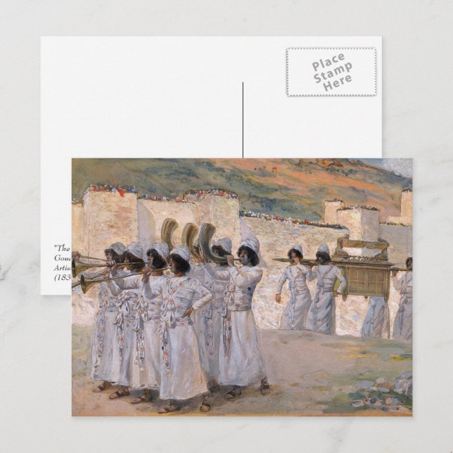 Postal Bendiciones de la Pascua. Bella Artes (Anverso / Reverso)