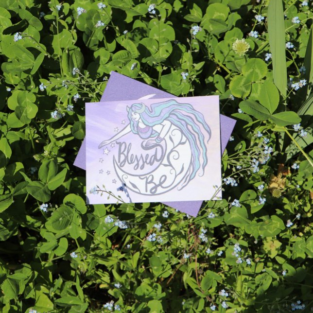 Postal Bendita sea la diosa de la luna (Subido por el creador)