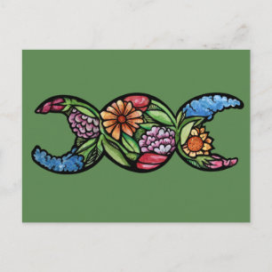 Postal "Bendita Sea" Triple Moon Bloom  