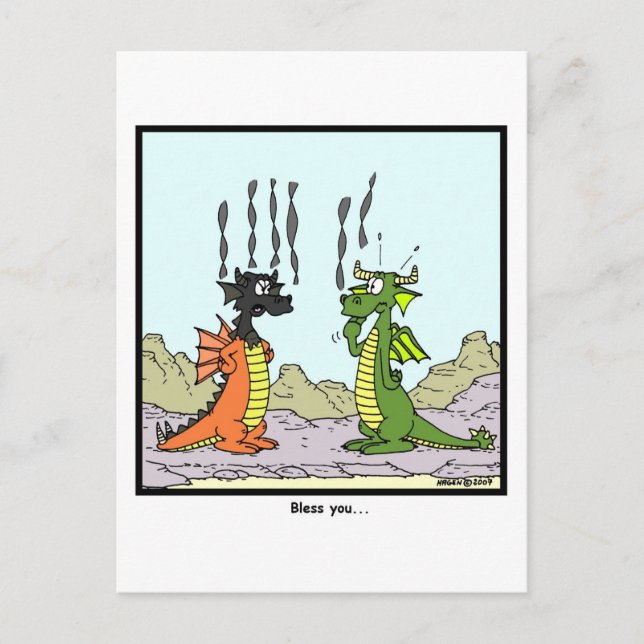 Postal Benditas sean (Anverso)