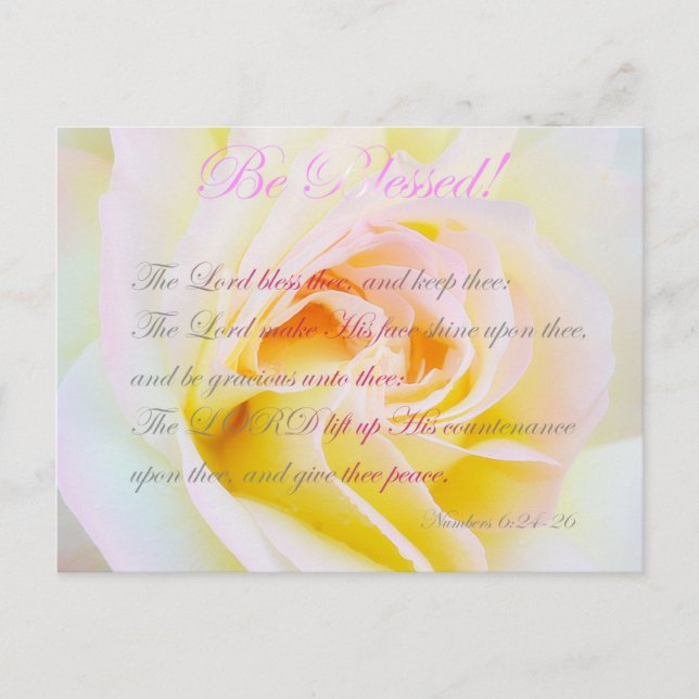 Postal ¡Bendito! (Anverso)