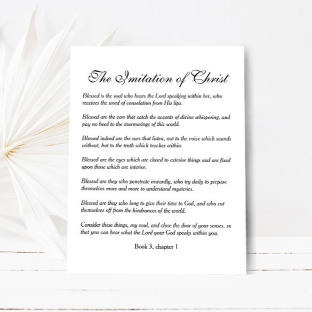 Postal Bendito es el alma que escucha al Señor (Subido por el creador)