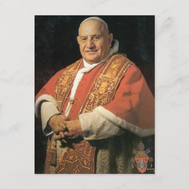 Postal Bendito Papa Juan XXIII (Anverso)