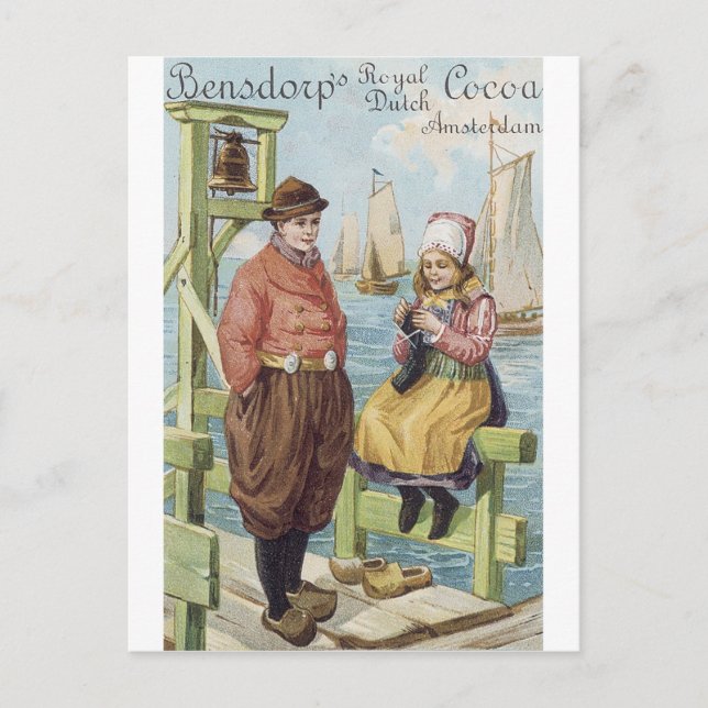 Postal Bendscorp Royal Dutch Cocoa (Anverso)