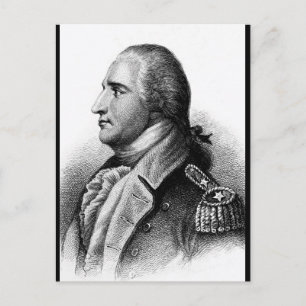 Postal Benedict Arnold.  Copia de la imagen de guerra