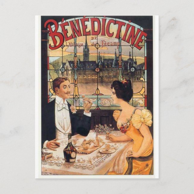 Postal Benedictina (Anverso)