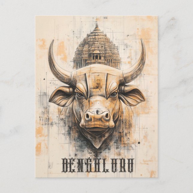 Postal Bengaluru India (Anverso)