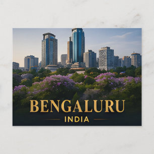 Postal ✈️ Bengaluru India Regalo de viaje 🌿