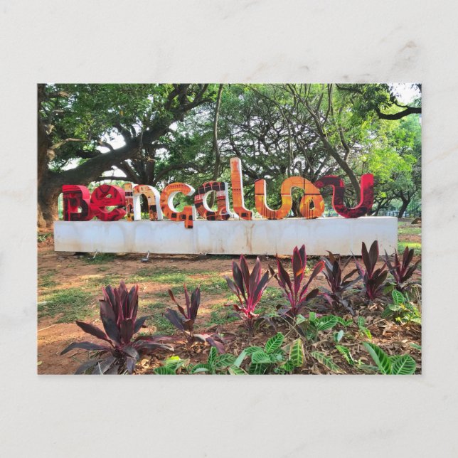 Postal Bengaluru, Karnataka, India (Anverso)