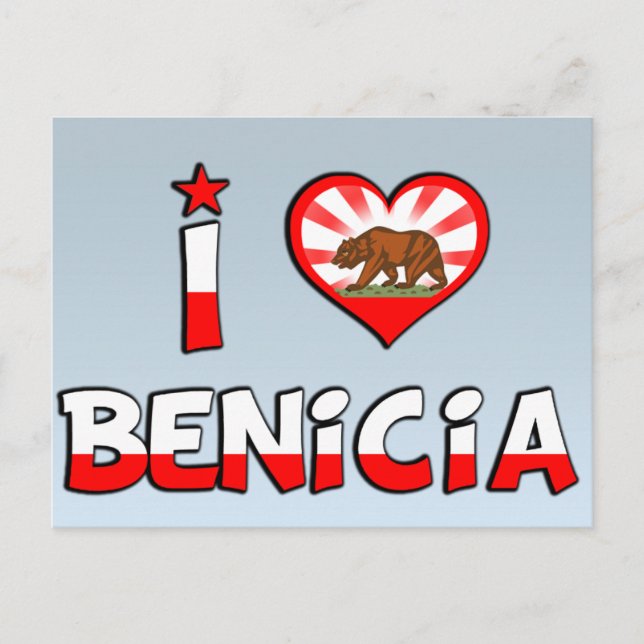 Postal Benicia, CA (Anverso)