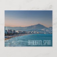 Benidorm, tiro costero de España