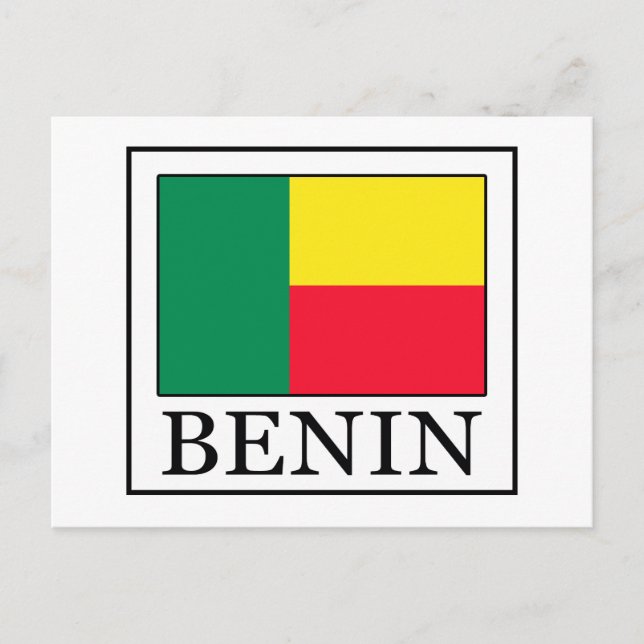 Postal Benín (Anverso)