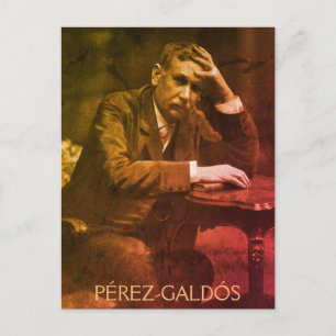 Postal Benito Pérez-Galdós