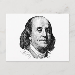 Postal Benjamin Franklin