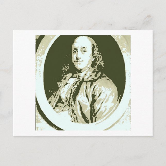 Postal Benjamin Franklin (Anverso)