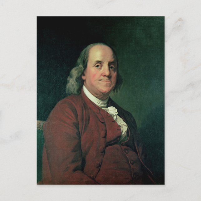 Postal Benjamin Franklin, 1782 (Anverso)