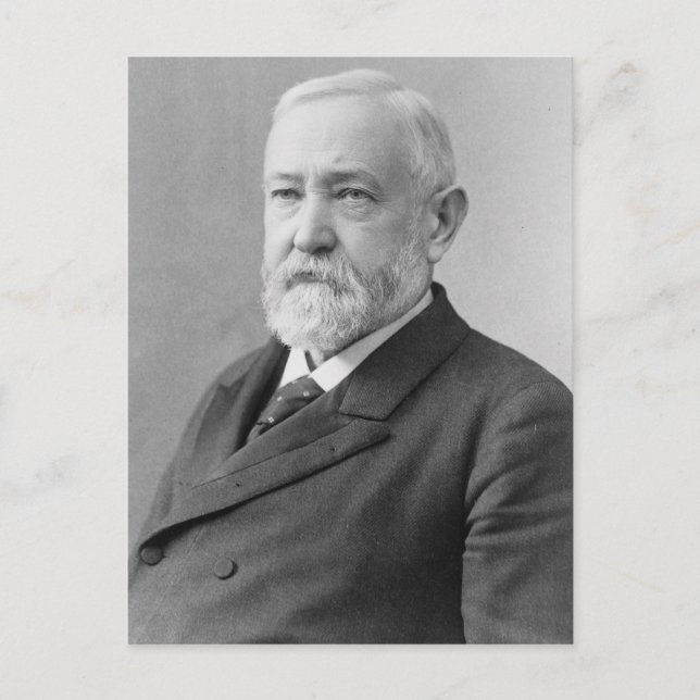 Postal Benjamin Harrison (Anverso)