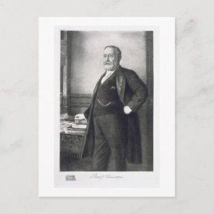 Postal Benjamin Harrison (1833-1901), 23° Presidente de