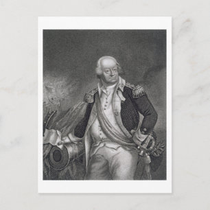 Postal Benjamin Lincoln (1733-1810) (grabado)