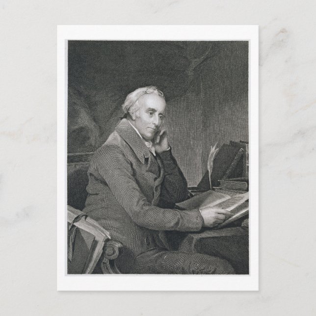 Postal Benjamin Rush, grabado por Richard W. Dodson (1812 (Anverso)