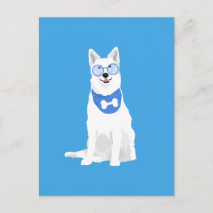 Postal Benji El Pastor Blanco Suizo