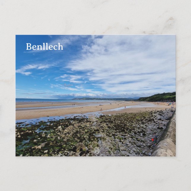 Postal Benllech (Anverso)