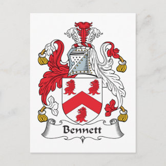 Postal Bennett Family Crest