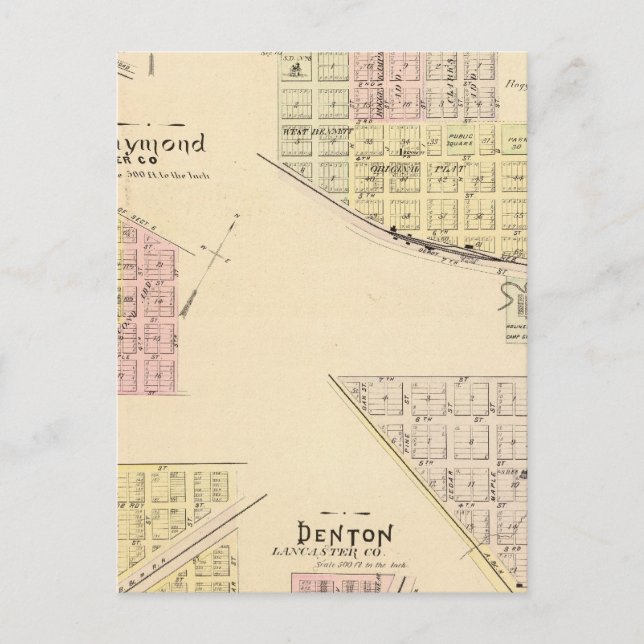Postal Bennett, Nebraska (Anverso)