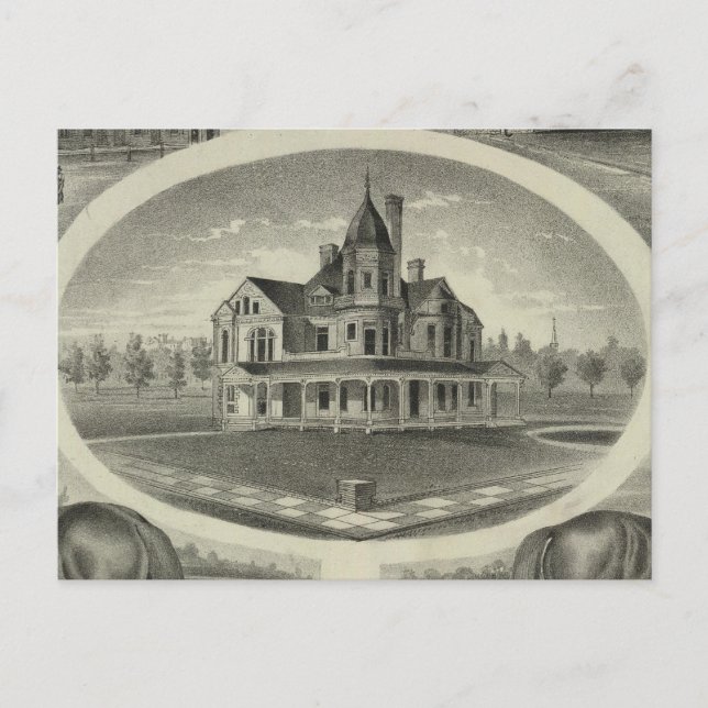 Postal Bennettand Son, Topeka (Anverso)