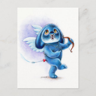 Postal Benny Blue - Amor