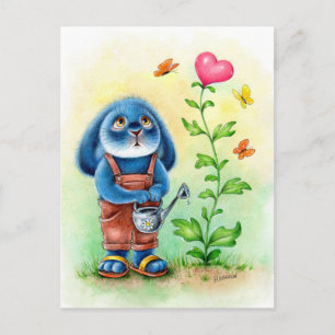 Postal Benny Blue - Creciente amor