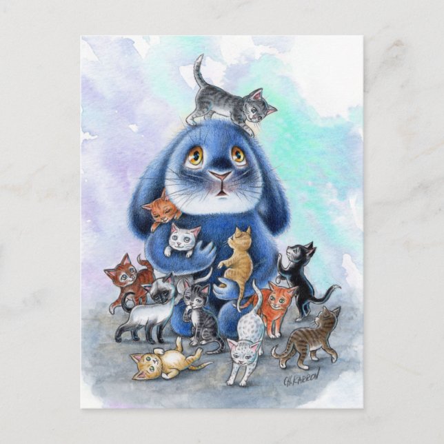 Postal Benny Blue - Postcard de Catering (Anverso)