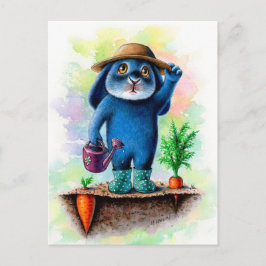 Postal Benny Blue - Postcard de jardinería
