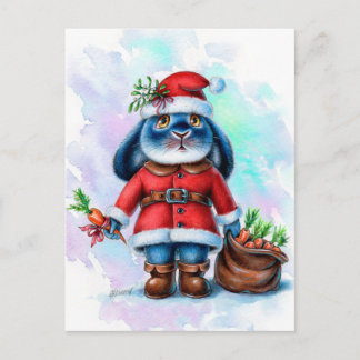 Postal Benny Blue - Santa Postcard