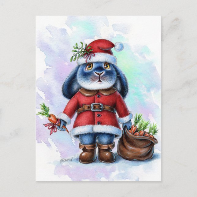 Postal Benny Blue - Santa Postcard (Anverso)