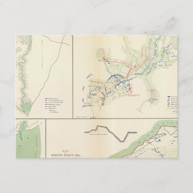 Postal Bentonville, NC (Anverso)