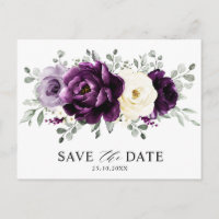 Berenjena Morado Ciruela Marfil Blanco Save the Da