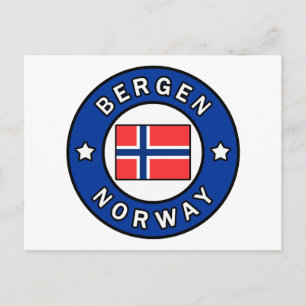 Postal Bergen Noruega
