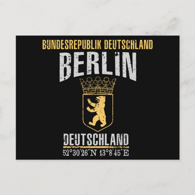 Postal Berlín (Anverso)