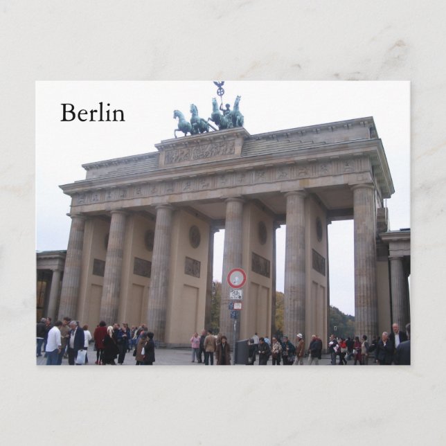 Postal Berlín (Anverso)