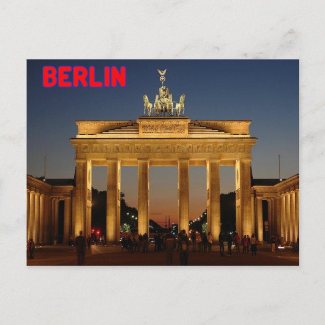 Postal Berlín (Anverso)