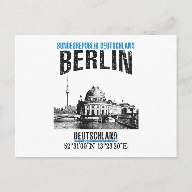 Postal Berlín (Anverso)
