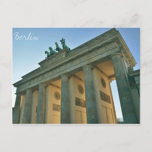 Postal Berlín (Anverso)